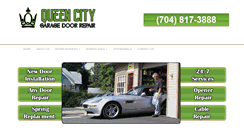 Desktop Screenshot of garagedoorrepaircharlotte.com